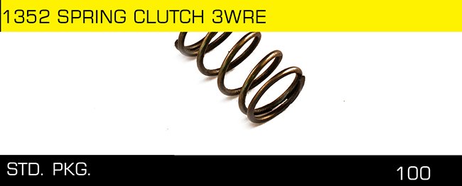 1352 SPRING CLUTCH 3WRE 1352 SPRING CLUTCH 3WRE